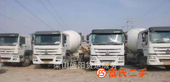 個人誠信 轉讓 6臺15年豪沃國四大14方攪拌罐車,車況很好