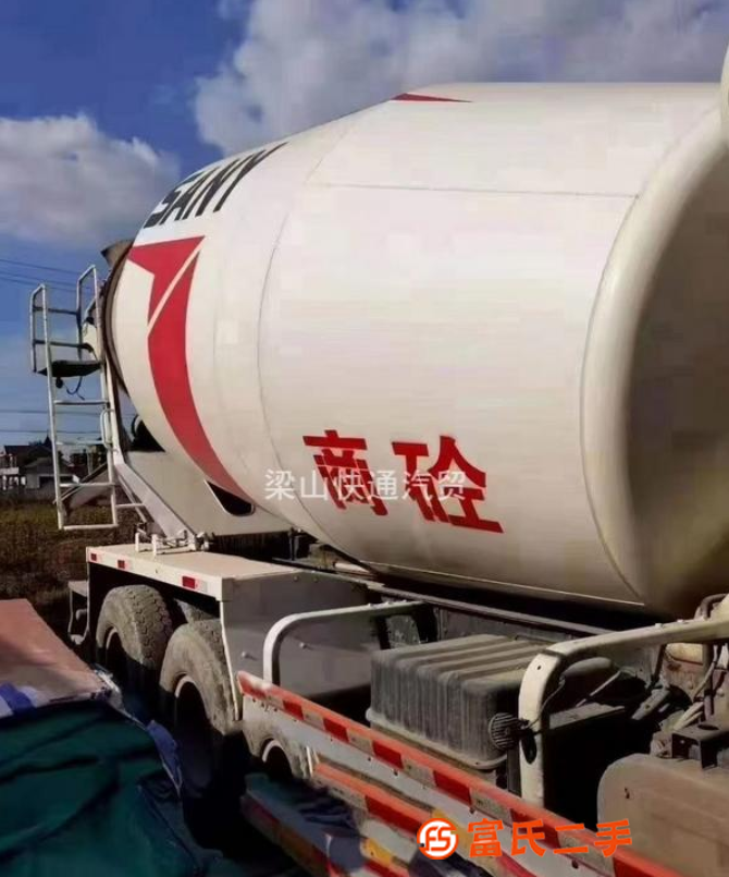出售二手攪拌車17年三一大12方，國五排放支持分期，