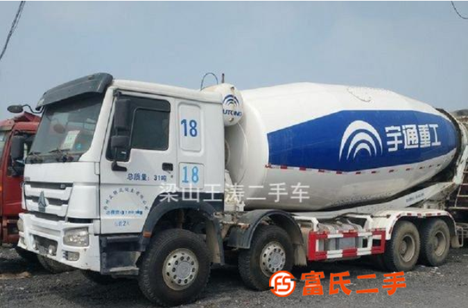 轉讓二手混凝土攪拌罐車 手續齊全 免費轉戶