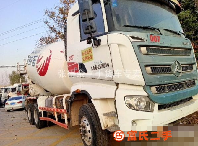 出售一批二手陜汽德龍豪沃歐曼三一解放混泥土攪拌罐車手續齊
