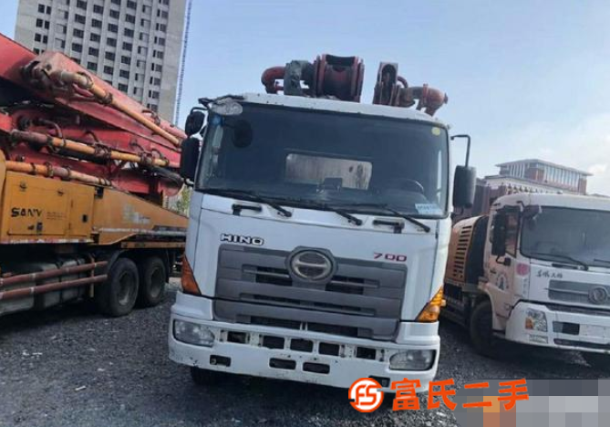 出售三一14年上牌C8日力仕機械:出售野三橋49米泵車,剛下