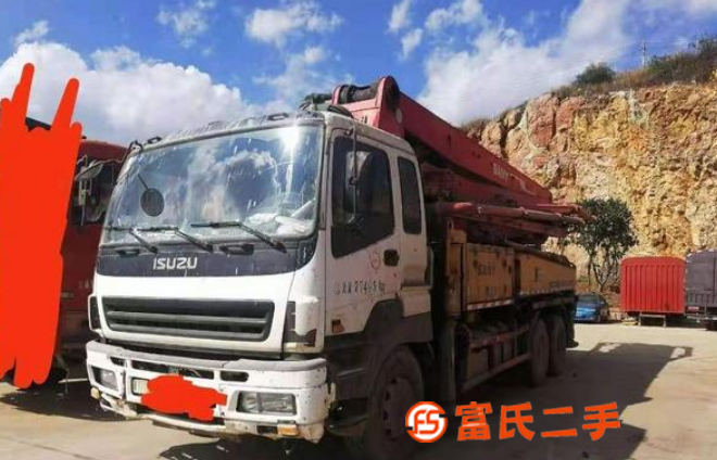 轉讓急售12年三一重工37米,雙主油泵大排量,工地干活的車