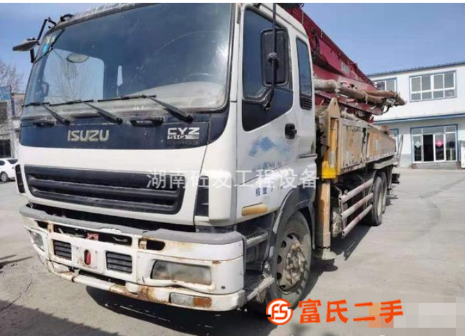 出售2臺09年,11年三一五十鈴,奔馳37米精品泵車