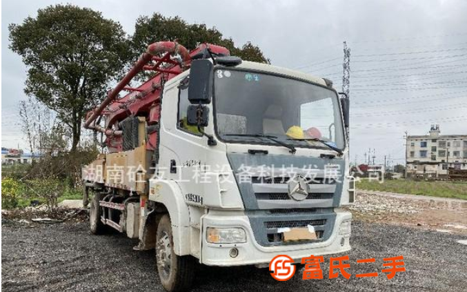 轉讓18年三一37米泵車，手續齊全，國五排放，一萬多公里，
