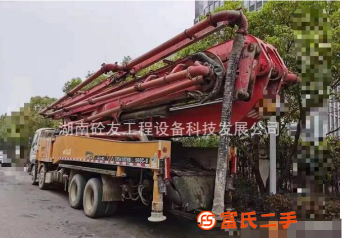 轉讓14年三一56米泵車，龍象共舞，五十鈴底盤，手續齊全