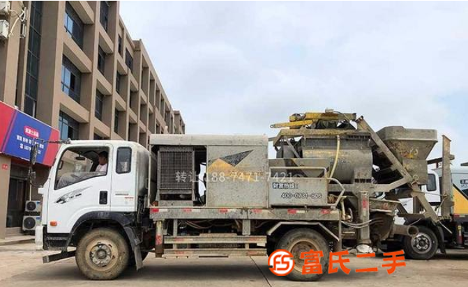 泵攪拌一體機,拓沃泵車攪拌一體機(轉讓)
