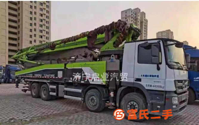 出售18年的國五53米泵車工作方量少車況精品,