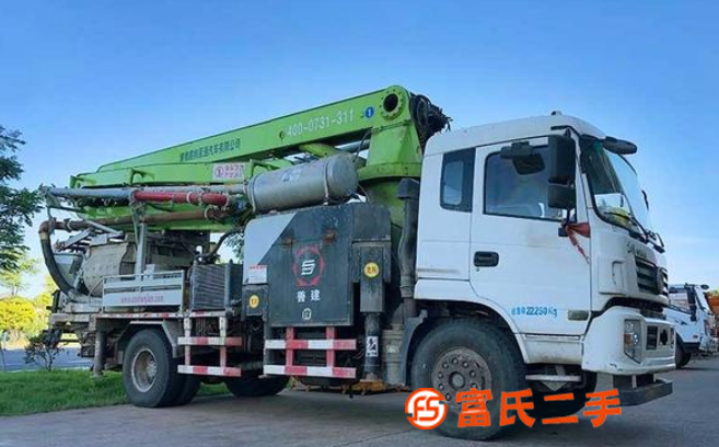 轉讓二手民和自攪拌泵車