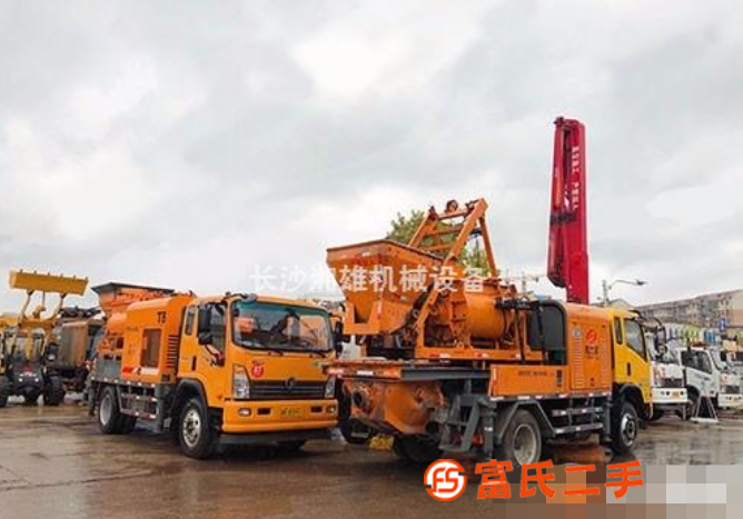 轉(zhuǎn)讓二手天拓小型攪拌泵車