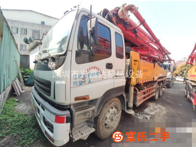轉(zhuǎn)讓兩臺2011年底和2012年底46米三一泵車,五十鈴底盤