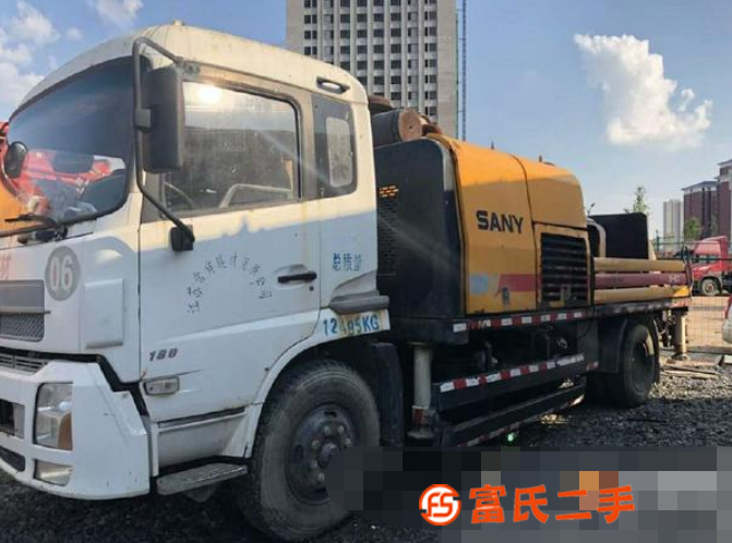 轉讓三一11年9018車載泵多臺,手續齊全,長沙看車,聯系電