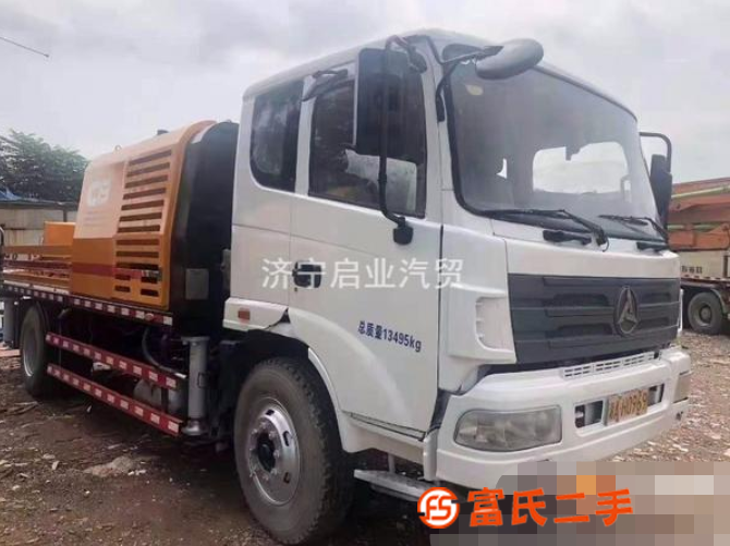現車轉讓三一重工國四車載泵,14年出廠上牌,