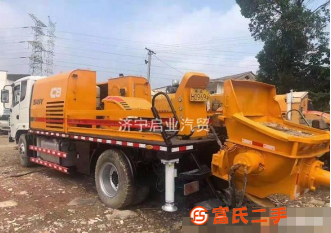轉(zhuǎn)讓出售三一重工國四車載泵,14年出廠上牌,