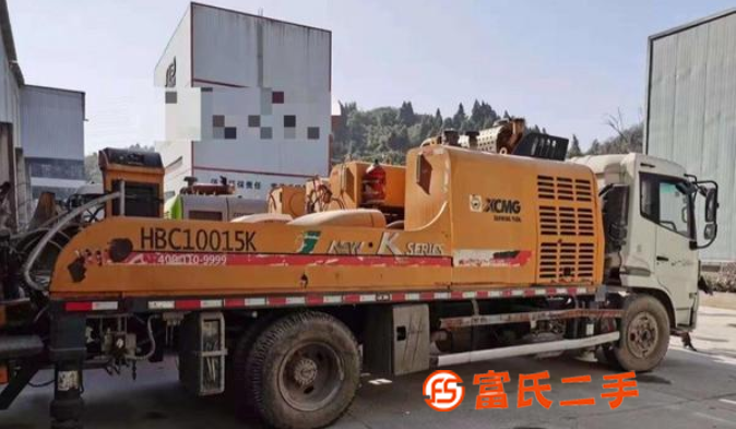 轉(zhuǎn)讓15年徐工車載泵10015,國(guó)四排放,手續(xù)齊全包提檔。