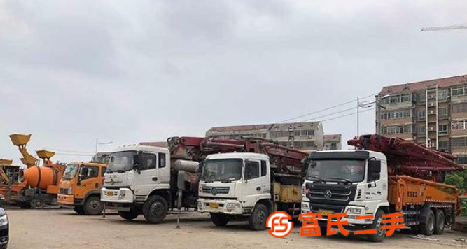 轉讓二手民和小型泵車攪拌一體