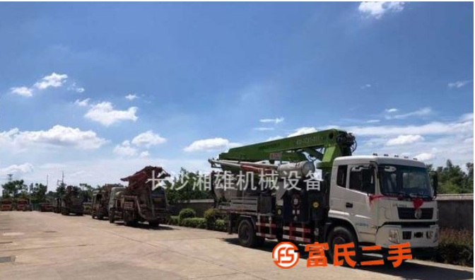 轉(zhuǎn)讓二手三民小型泵車攪拌一體