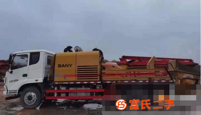 轉(zhuǎn)讓新到一臺三一19年10020車載泵,工作800小時