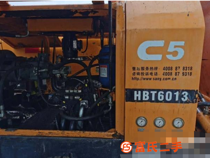 現(xiàn)貨出售拖泵16年三一重工s泵,電機(jī)90千瓦,準(zhǔn)新機(jī)況