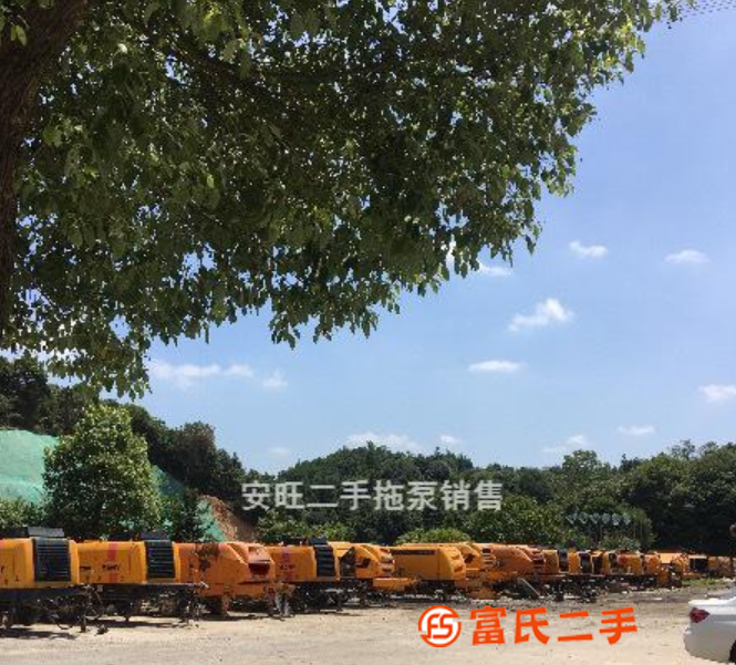 轉讓*的二手三一中聯拖泵地泵基地 場地100余臺 應有盡有