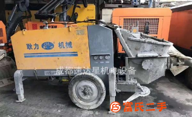 轉讓耿力90泵送濕噴機用了幾車料!