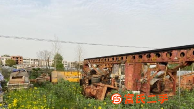 轉讓2臺螺旋樁機 CFG樁機帶地泵