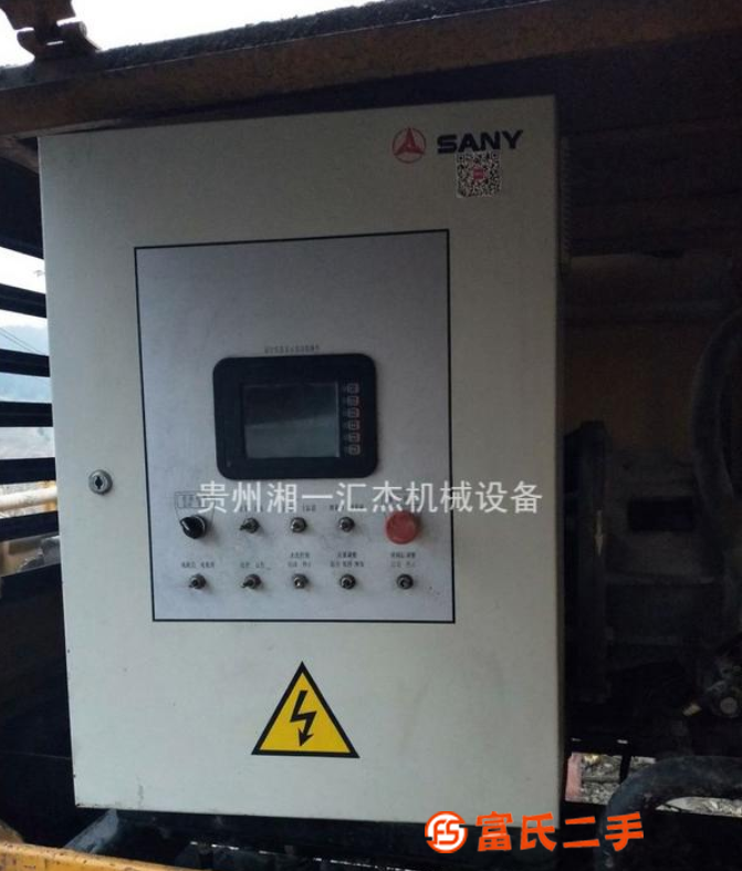 三一60閘板隧道泵拖泵轉讓，原版漆色，準新機