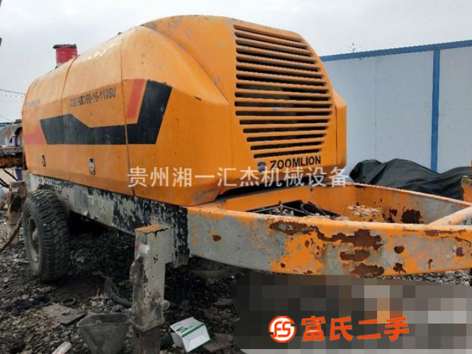 中聯110kw混凝土拖泵轉讓，力士樂260油泵，原版原漆，