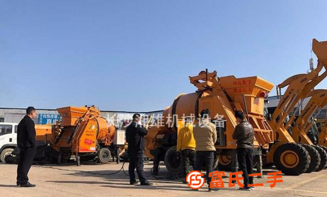 個(gè)人急轉(zhuǎn)讓二手民和拖泵攪拌機(jī)
