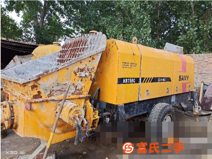 出售三一8016132電機拖泵一臺