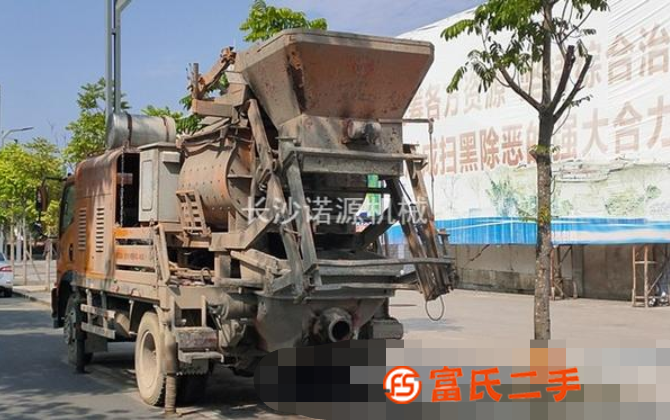 轉讓急急19年4008-c9二手攪拌車載泵玉柴120KW+