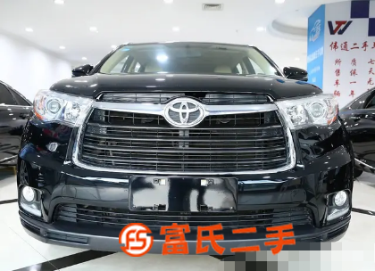 豐田 漢蘭達 2015款 2.0T 手自一體 四驅精英版7座 