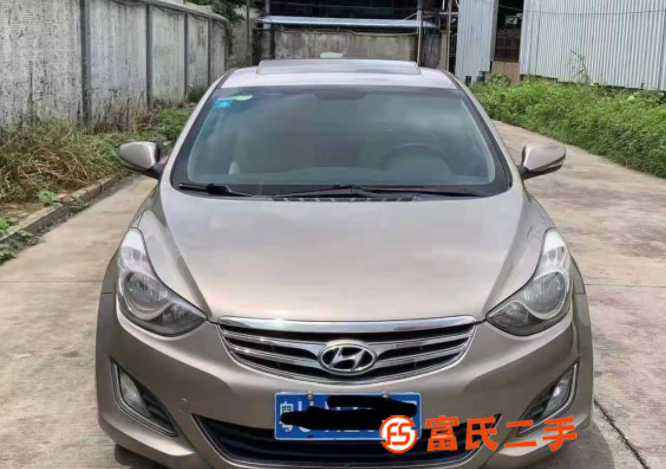 現代 伊蘭特 2013款 伊蘭特 朗動 1.6 手自一體 G