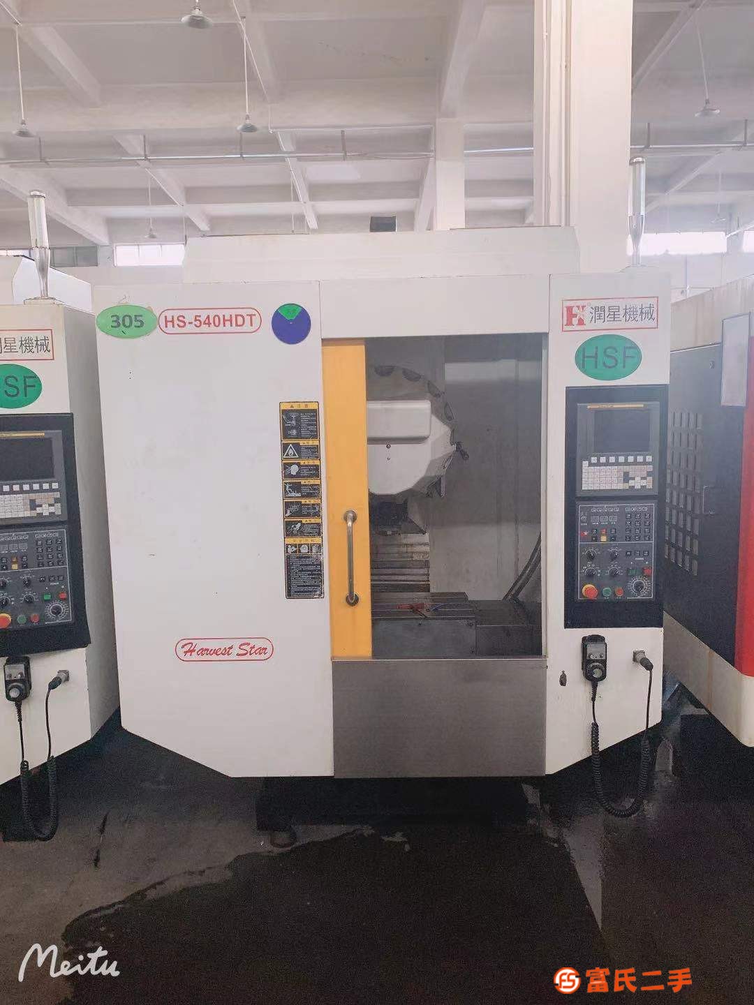 潤星T500鉆工機，16刀機械刀庫，主軸20000轉