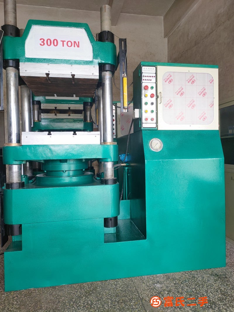 300噸二手熱壓機(jī)四柱式油壓機(jī)密胺餐具硅橡膠產(chǎn)品成型液壓機(jī)