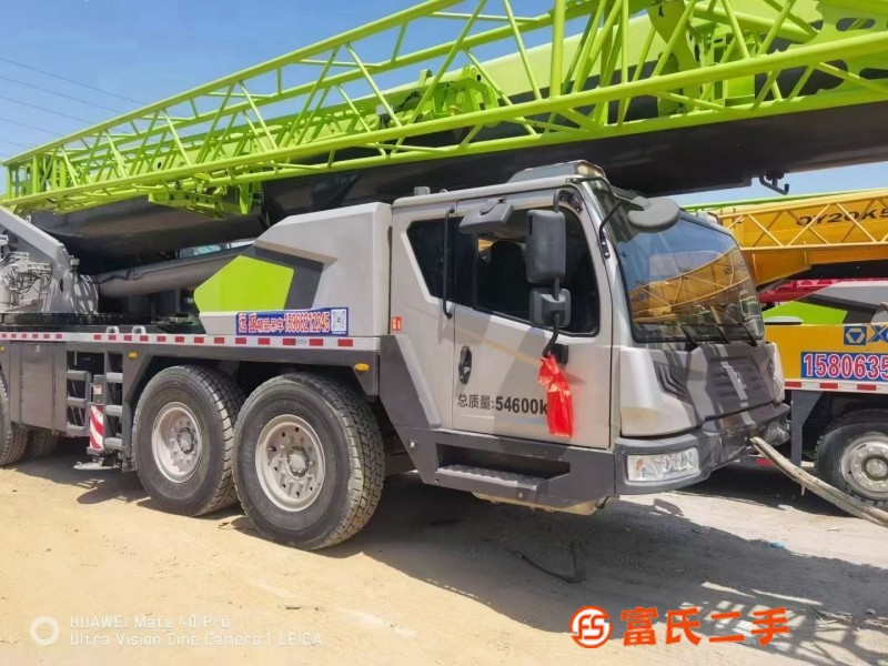 Own car home 22 years Zhonglian 95V7 75 meters arm 38 tons counterweight, the highest with 100 tons 