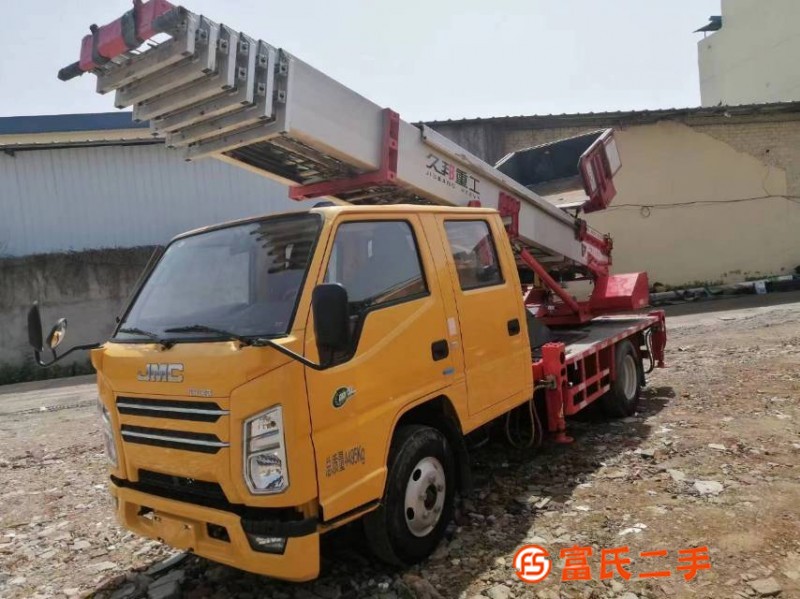 In August 2021, the cloud ladder car, Changxing Delong brand, Isuzu 115 horsepower National VI, 32 m