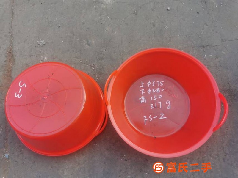 雙耳盆洗菜盆洗衣盆圓形盆塑料盆洗腳盆