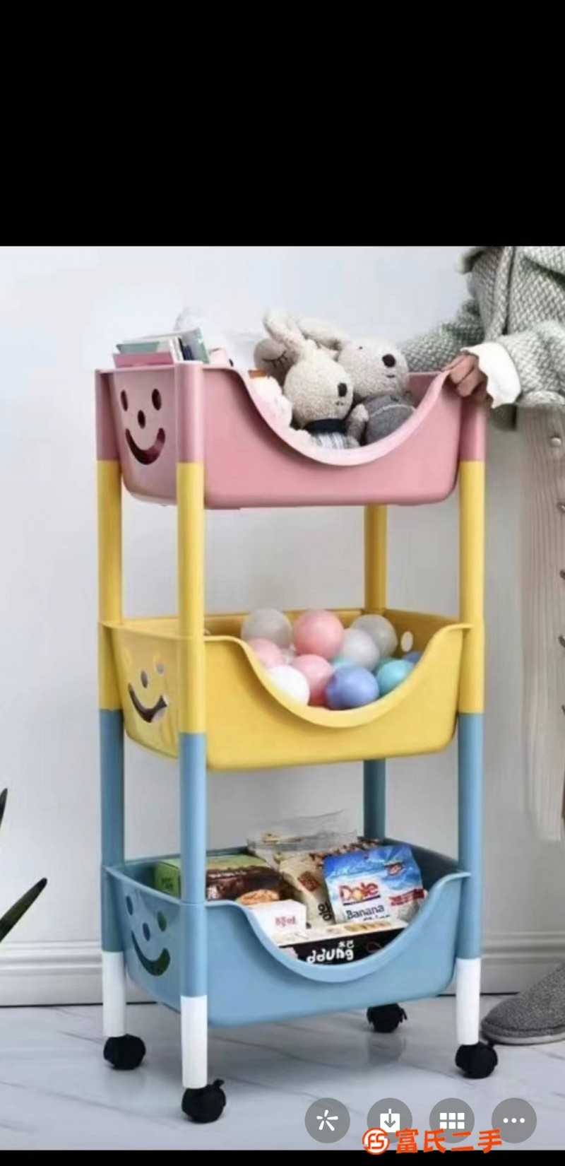 兒童玩具收納架