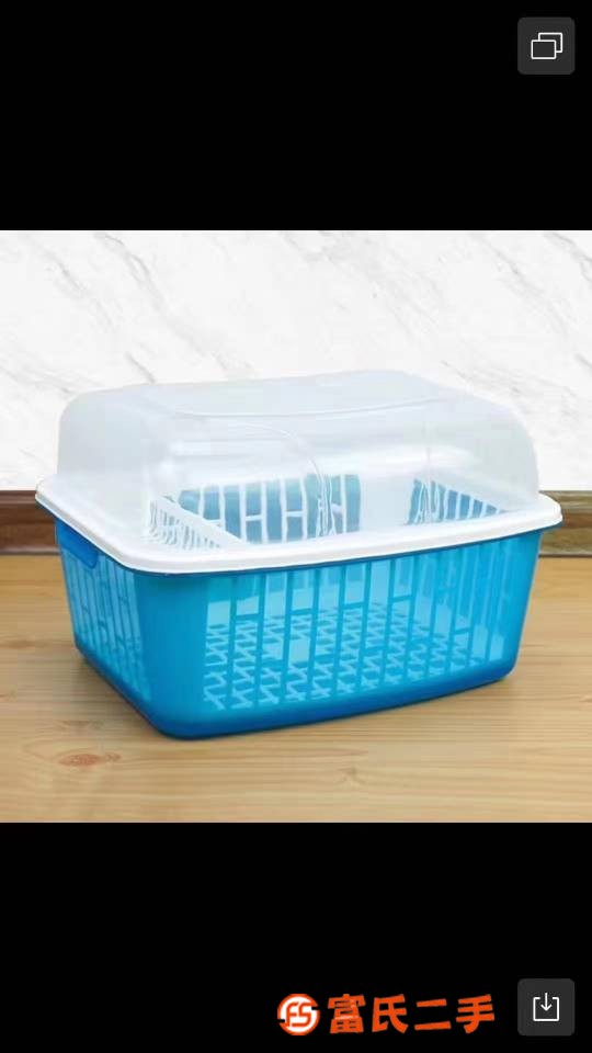碗柜廚房家用瀝水碗架帶蓋餐具收納盒置物架