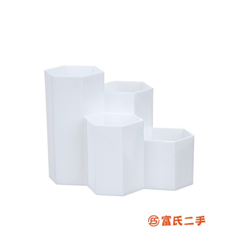 廠家直銷 桌面化妝品分格小型收納盒 創意多功能筆筒 辦公室擺件 