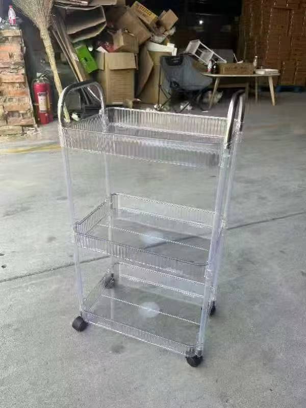 Cart storage rack