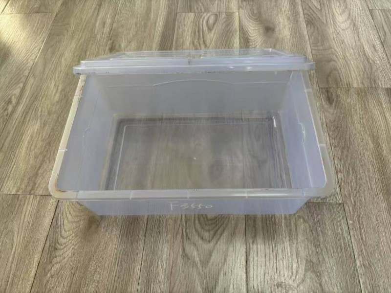 Transparent storage box