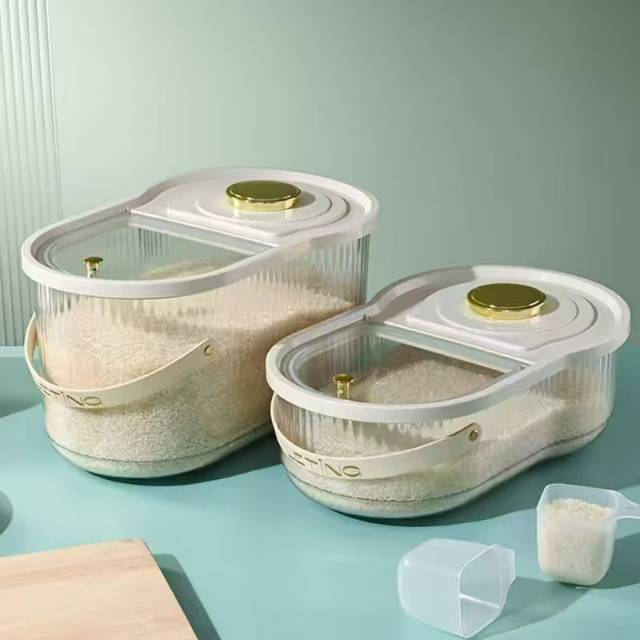 Rice storage bucket